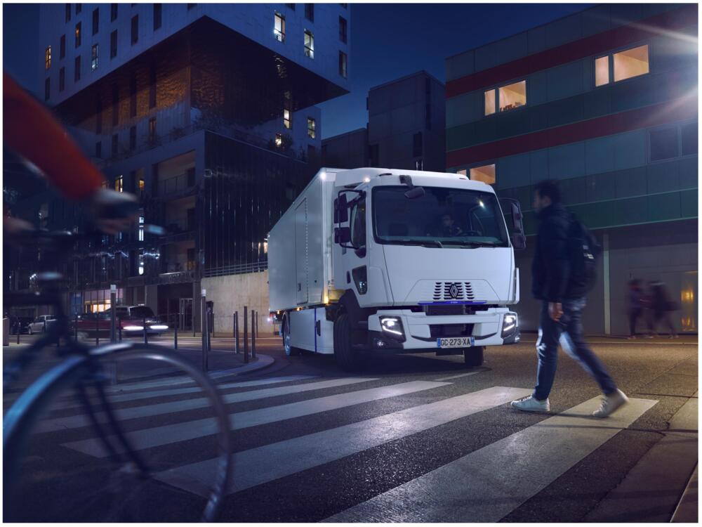 Renault Trucks E-Tech D nacht