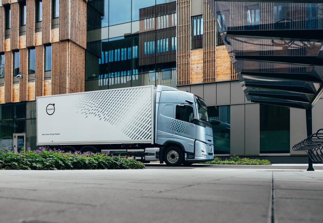 Volvo FH Aero-bakwagen op (bio-)LNG