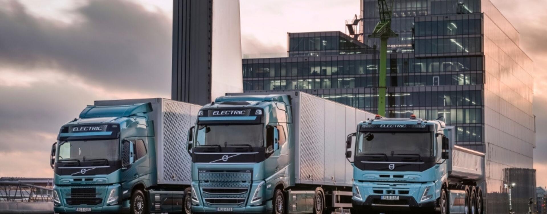 Technologie van nieuwe elektrische Volvo trucks onthult