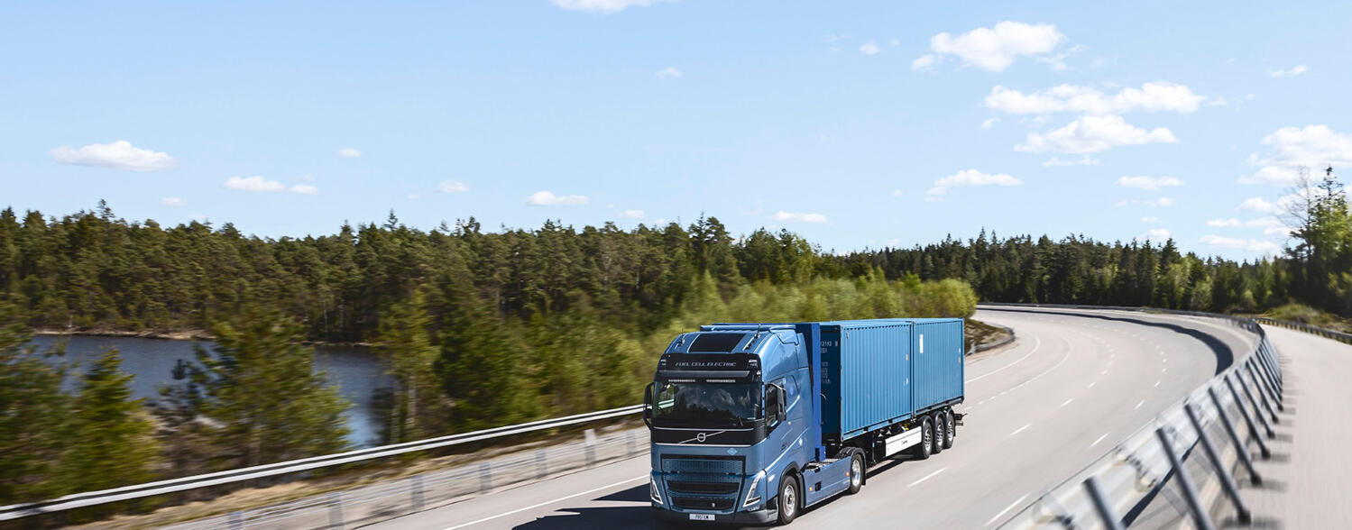 Volvo Trucks komt met nieuwe emissievrije truck met brandstofcellen op waterstof