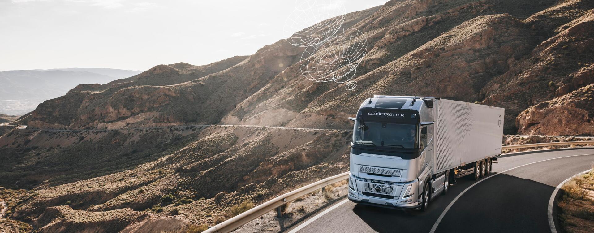 Mijlpaal: één miljoen connected Volvo-trucks onderweg
