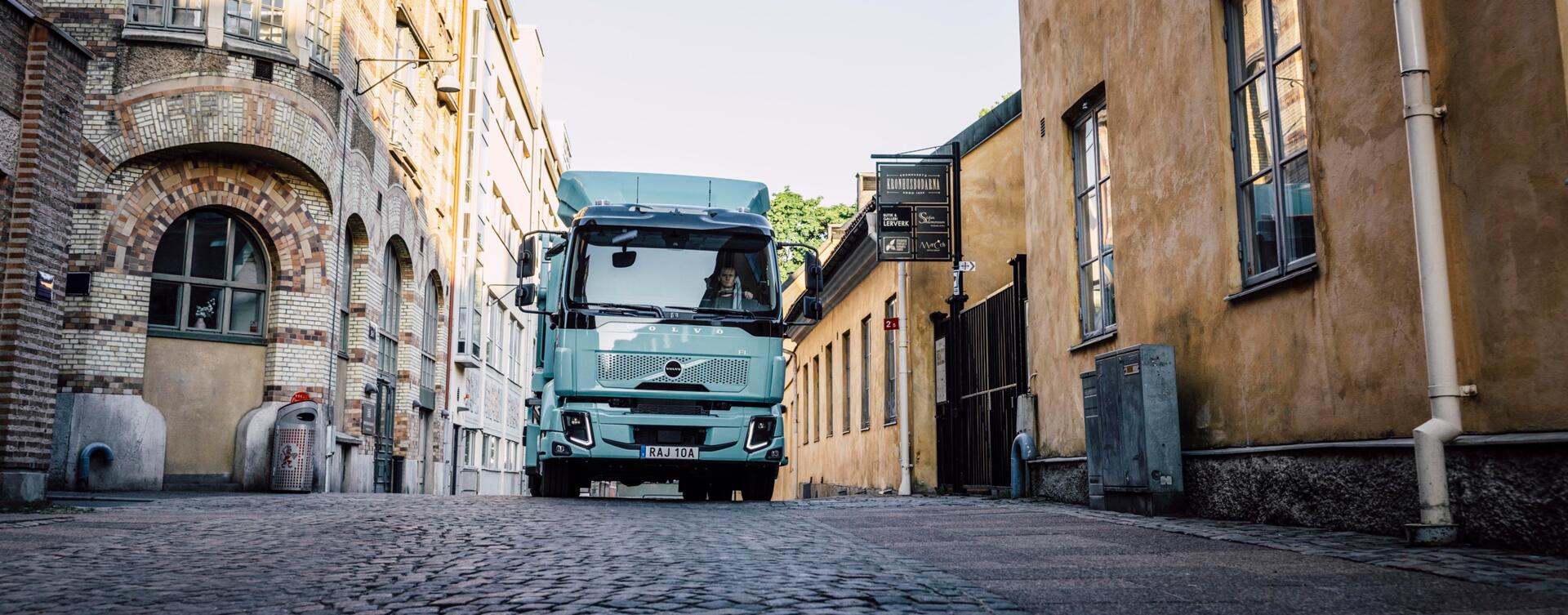 Volvo Trucks introduceert 14-tons Volvo FL Electric voor stadsdistributie