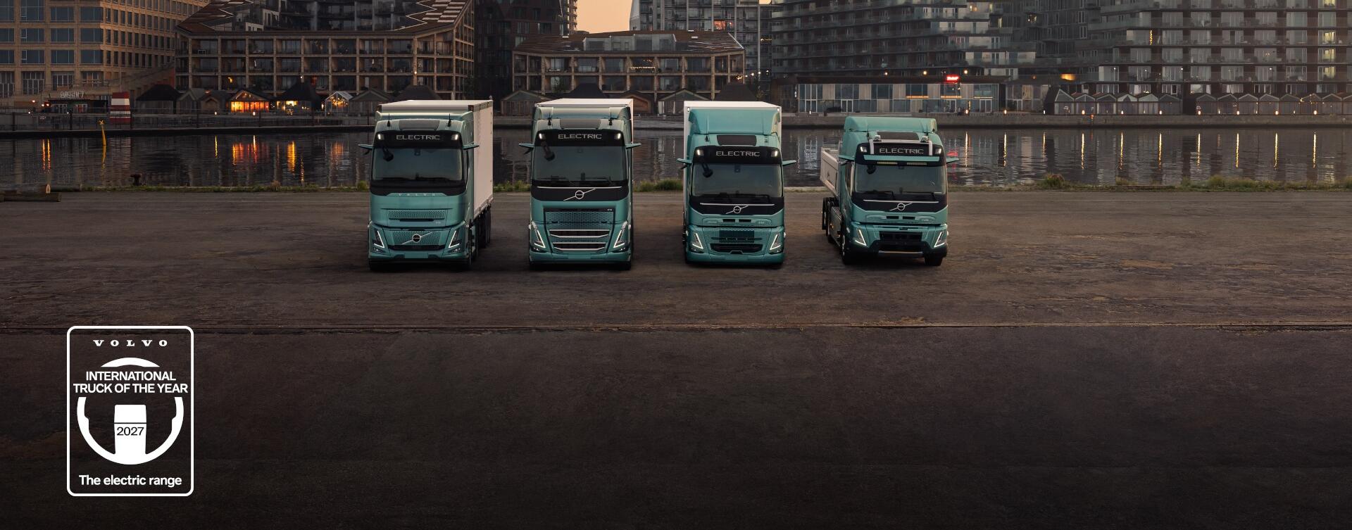 Nieuwe generatie elektrische trucks van Volvo ‘International Truck of the Year 2027’
