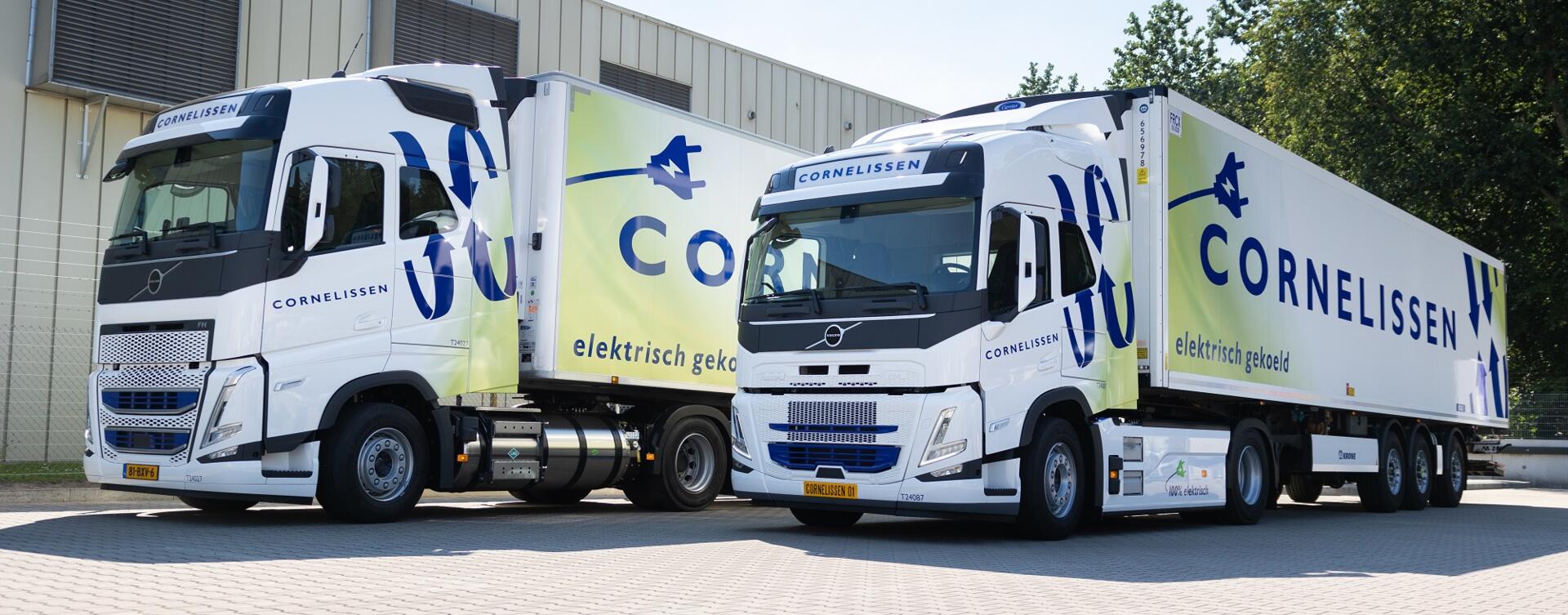 Cornelissen Groep gaat voor uitstootvrije toekomst met schone Volvo-trucks