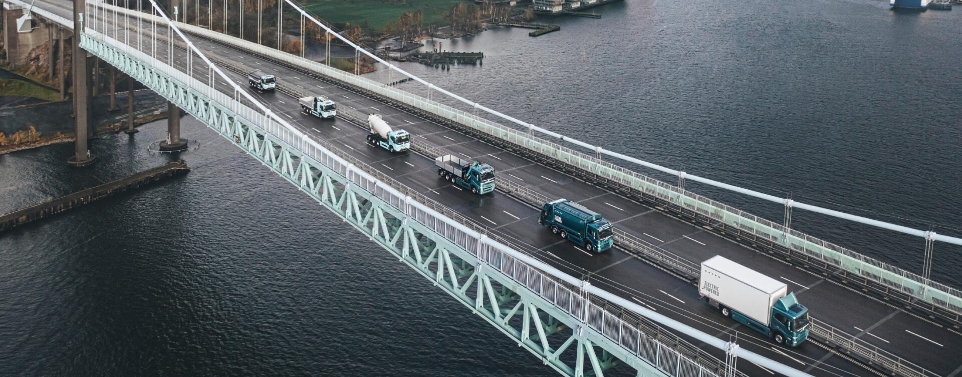 Volvo leidt de snelgroeiende markt voor elektrische trucks