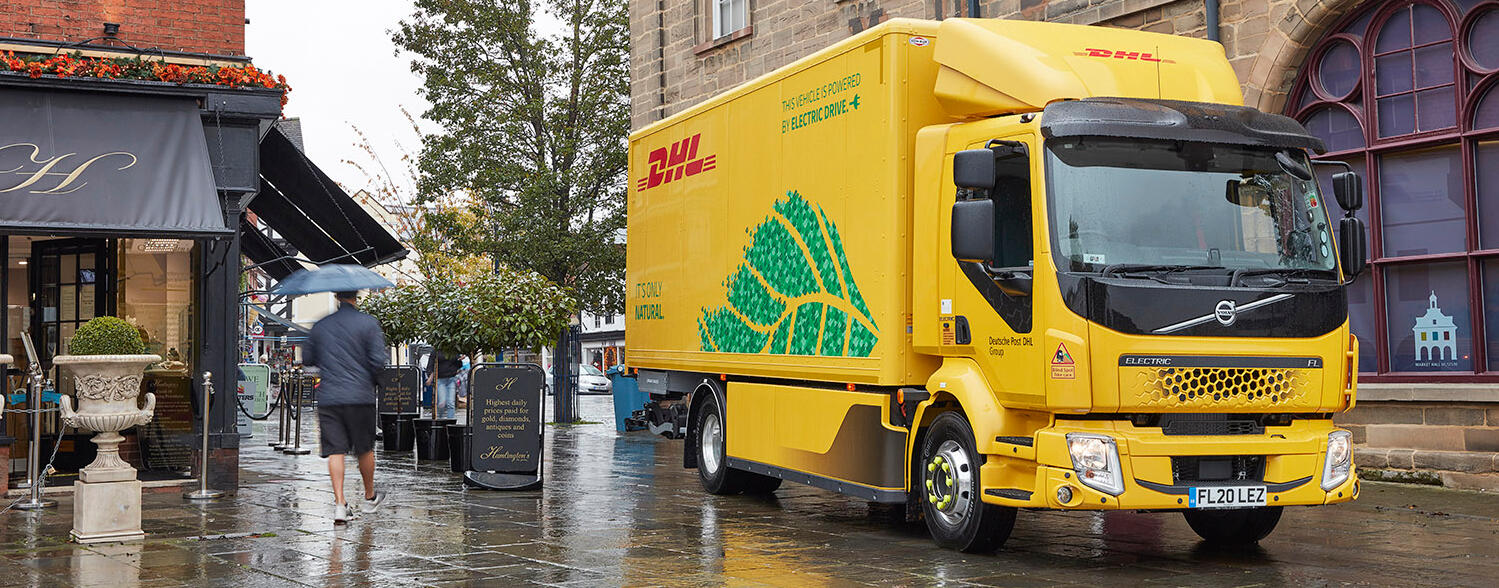 DHL plaatst order van 44 elektrische Trucks bij Volvo