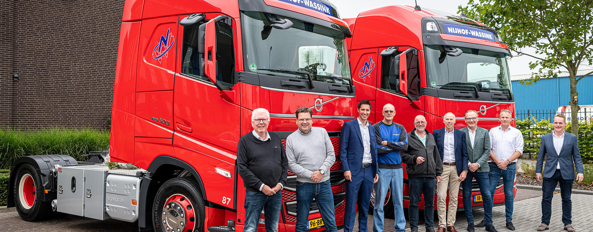 Bijzondere Volvo Trucks aflevering bij Nijhof-Wassink