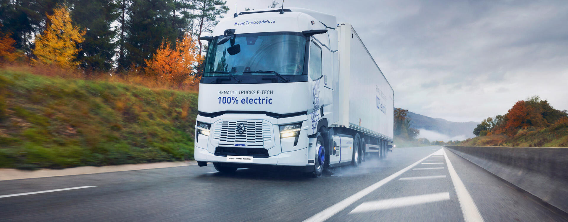 Tot 660 km elektrisch: maak kennis met de Renault Trucks E‑Tech T 780