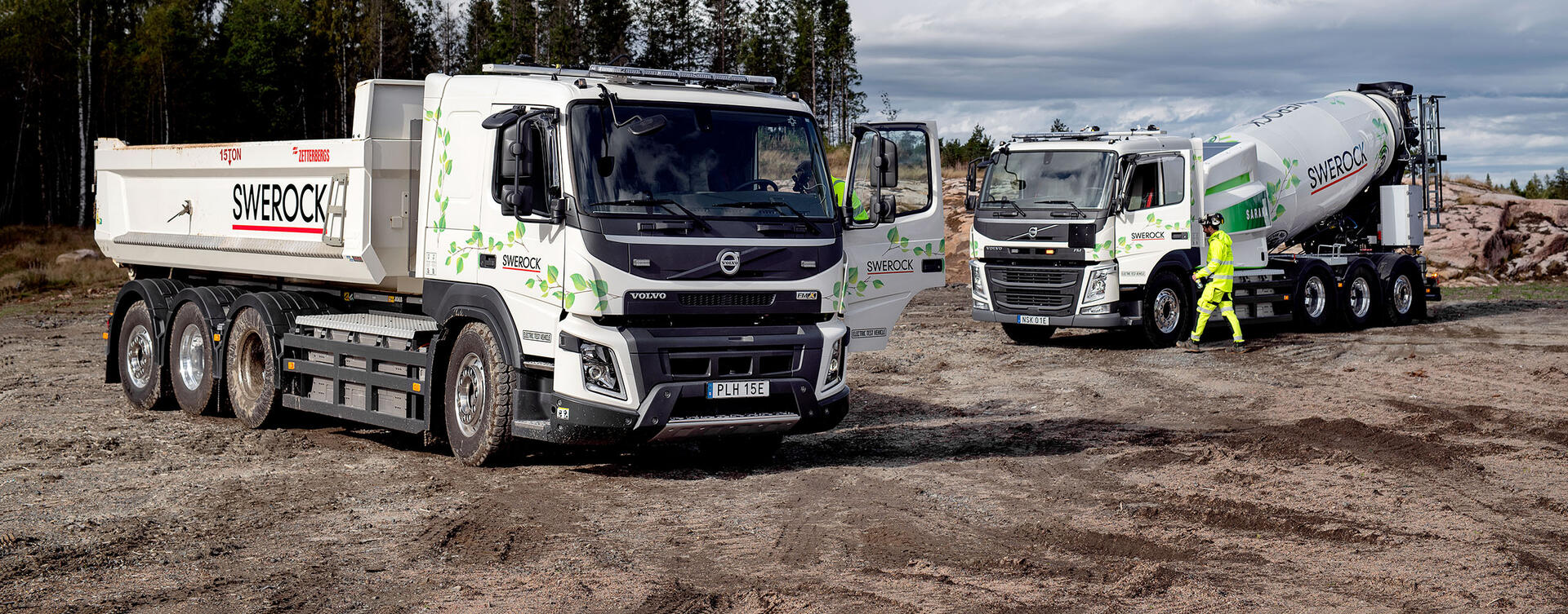 Bouwtransporteur gaat eerste elektrische Volvo FM en FMX testen
