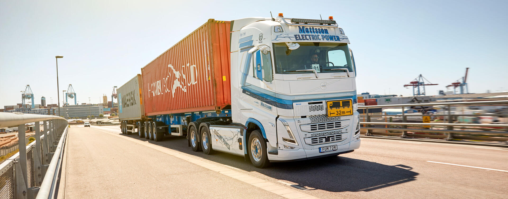 Volvo test in Zweden 74-tons elektrische truck