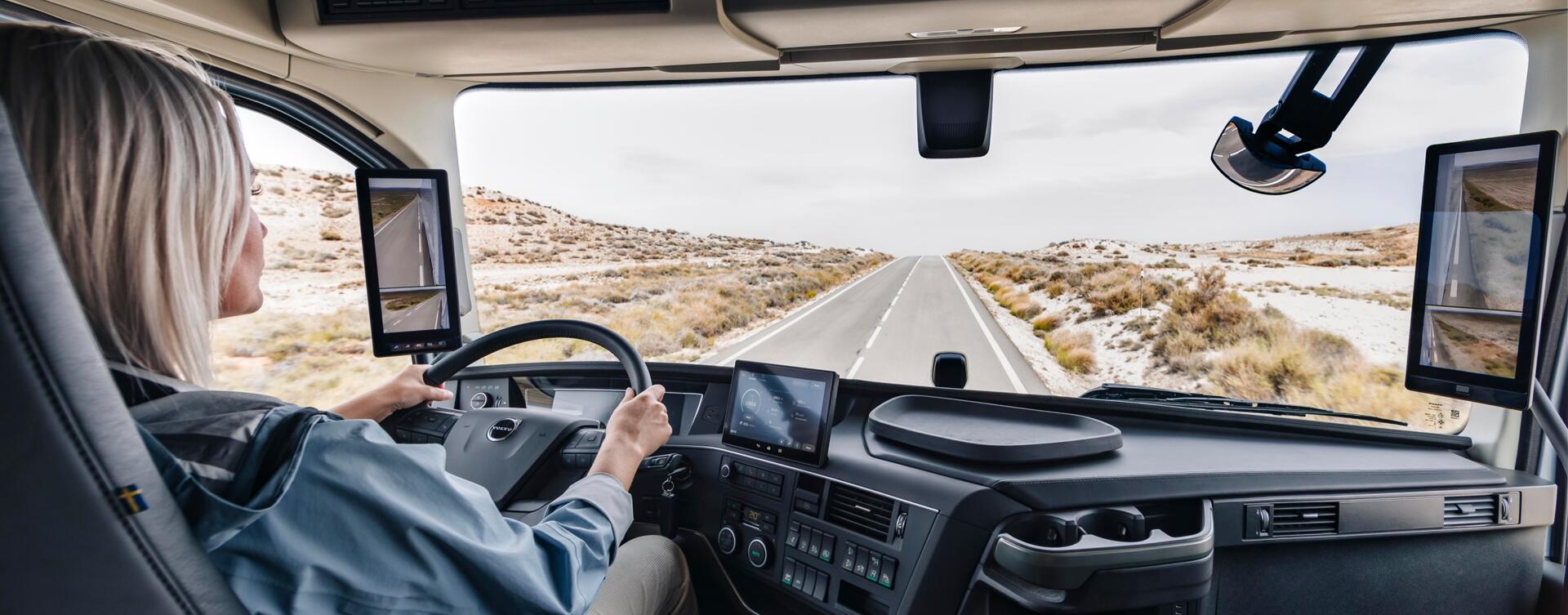 Driver Alert Support van Volvo Trucks nu met oogbewegingscamera