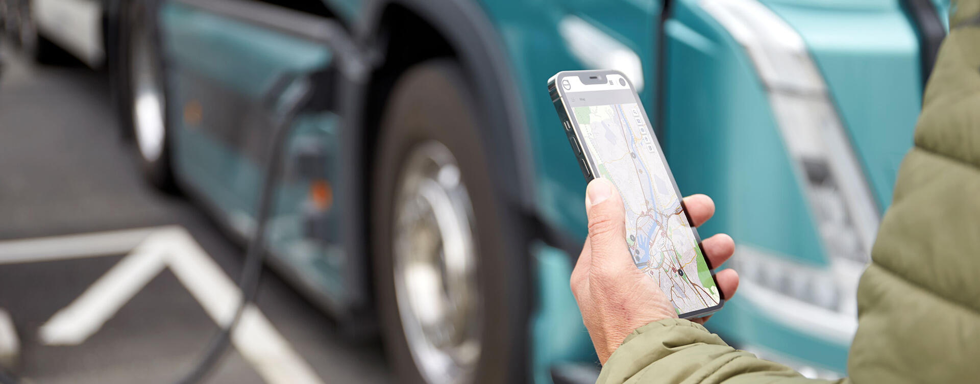 Nieuwe service voor het opladen van elektrische trucks