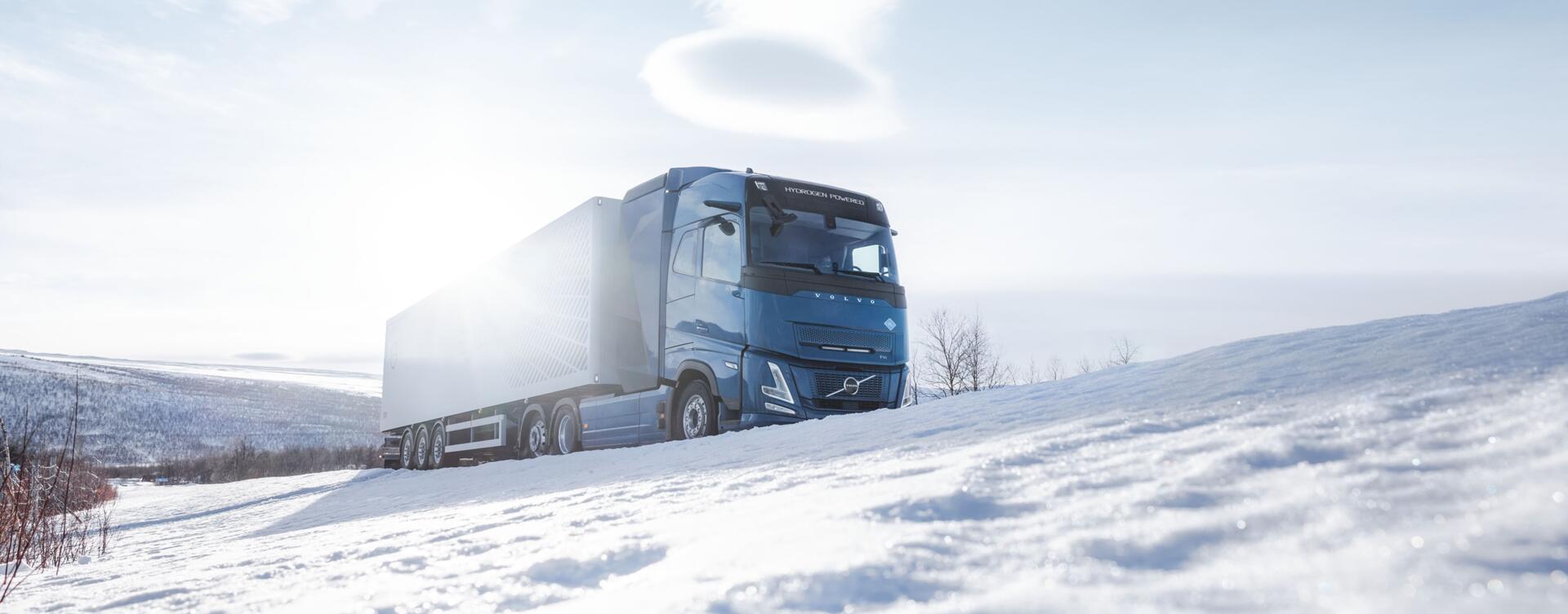 Krachtig en zuinig: ontdek de toekomstige waterstoftruck van Volvo Trucks