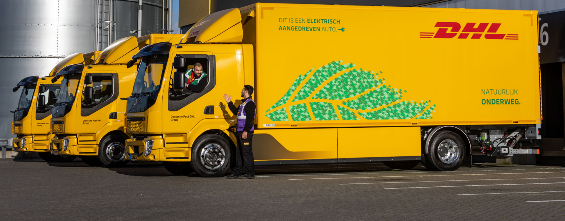 Drie Volvo’s FL Electric voor DHL Parcel