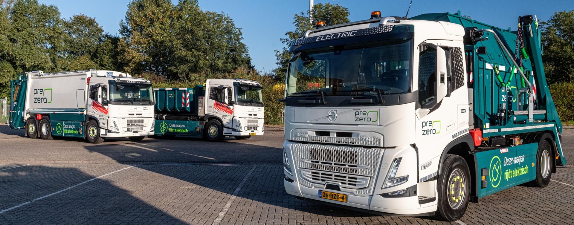 Waarom kiest PreZero voor 32 Volvo FM Electric-trucks?