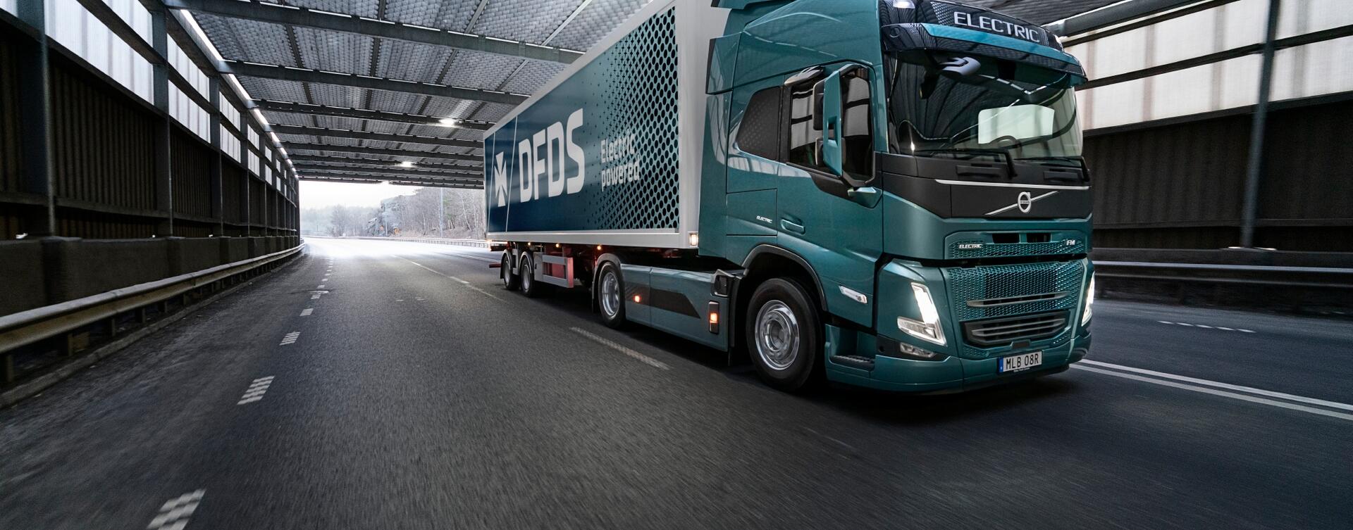 DFDS plaatst order voor 100 elektrische Volvo-trucks