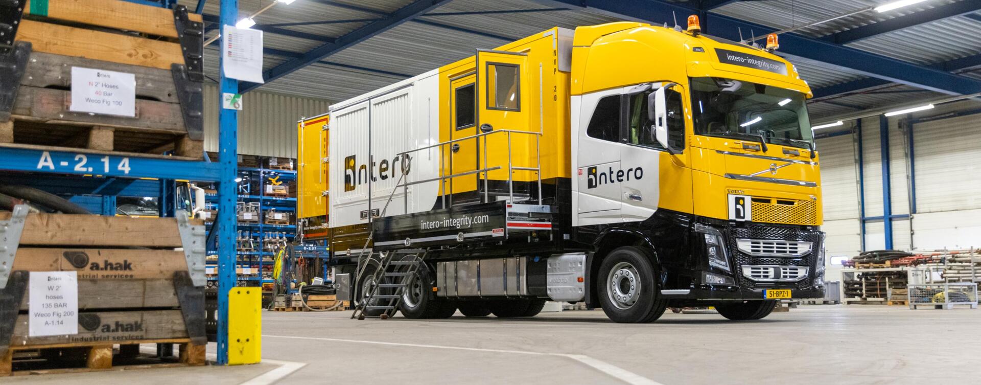 Uniek concept, unieke Volvo FH16 voor Intero Integrity