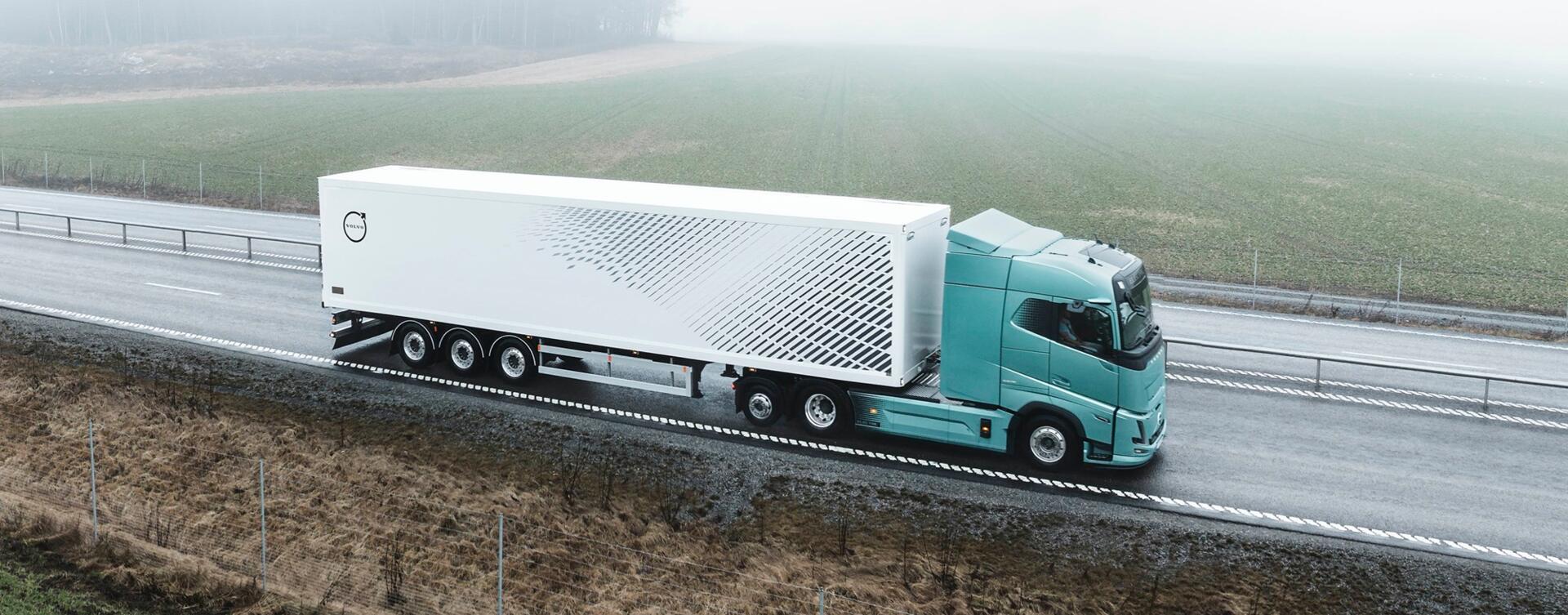 Grotere actieradius, sneller opladen: maak kennis met Volvo’s nieuwe elektrische truck