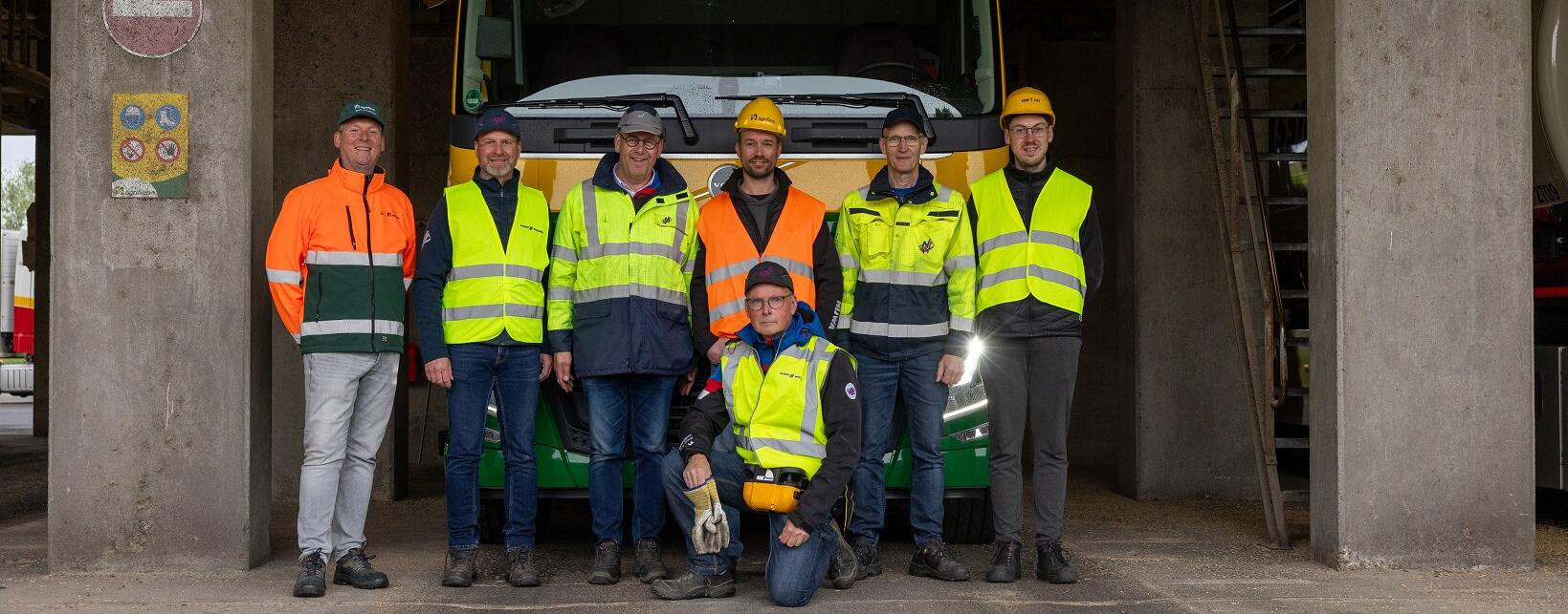 Agrifirm en Nijhof-Wassink Group starten pilot innovatieve radiografische bulkwagen