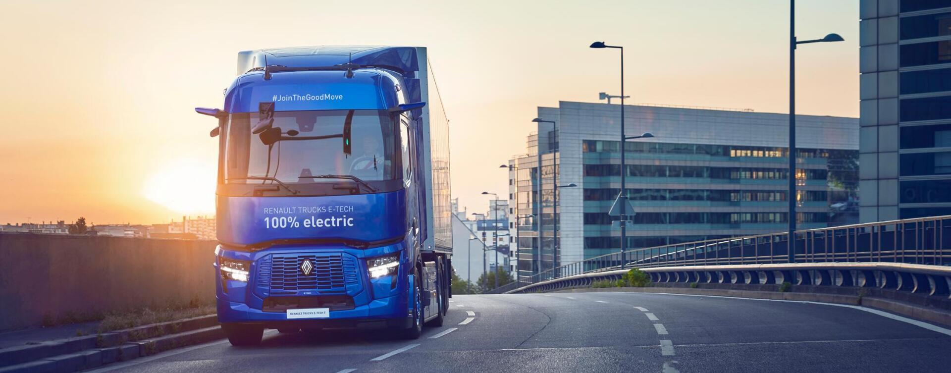 Actie: lease de Renault Trucks E-Tech T & D nu extra voordelig