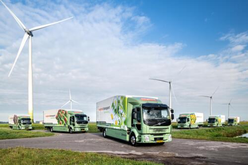 Oegema Transport elektrische trucks