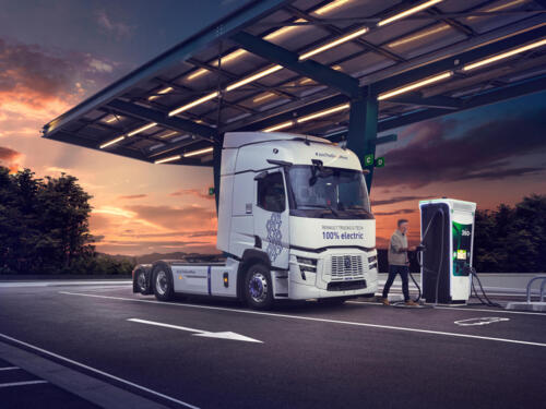 Renault Trucks E-Tech T opladen