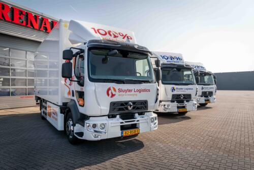 Elektrische Renault Trucks Sluyter Logistics