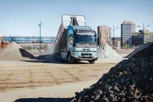 Volvo FMX Electric kipper