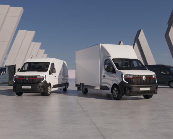 Renault Trucks Master range header Renault Trucks Master range header