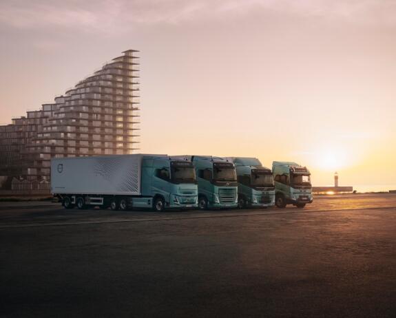 Volvo Trucks new generation electric truck range