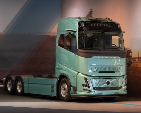 Volvo FH Aero Electric Elmia voorkant
