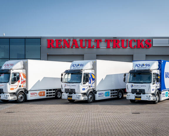Elektrische Renault Trucks range Sluyter Logistics