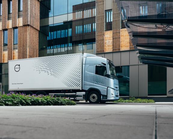 Volvo FH Aero-bakwagen op (bio-)LNG Volvo FH Aero-bakwagen op (bio-)LNG