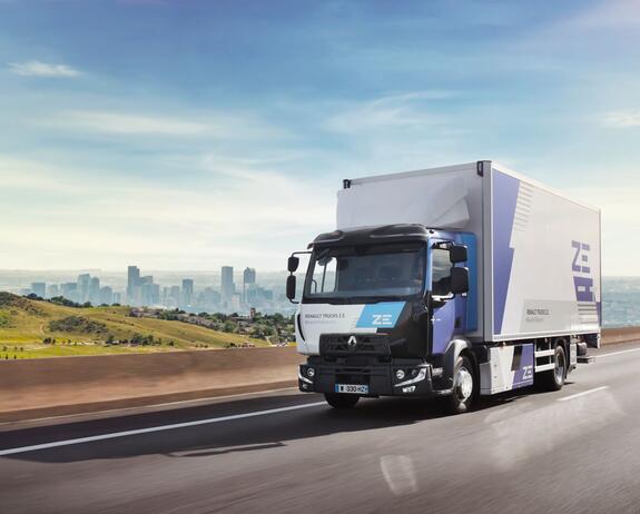 Volledige elektrische Renault Trucks-range in 2023 Volledige elektrische Renault Trucks-range in 2023
