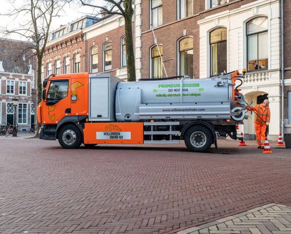De Renault Trucks E-Tech D in bedrijf op het Domplein_header De Renault Trucks E-Tech D in bedrijf op het Domplein_header